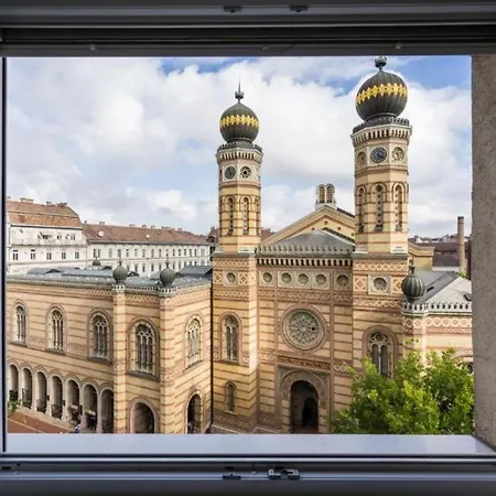 Apartmán Synagogue Astonishing View Luxury Free Parking Upon Reservation Budapešť