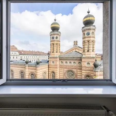 Synagogue Astonishing View Luxury Free Parking Upon Reservation Daire Budapeşte
